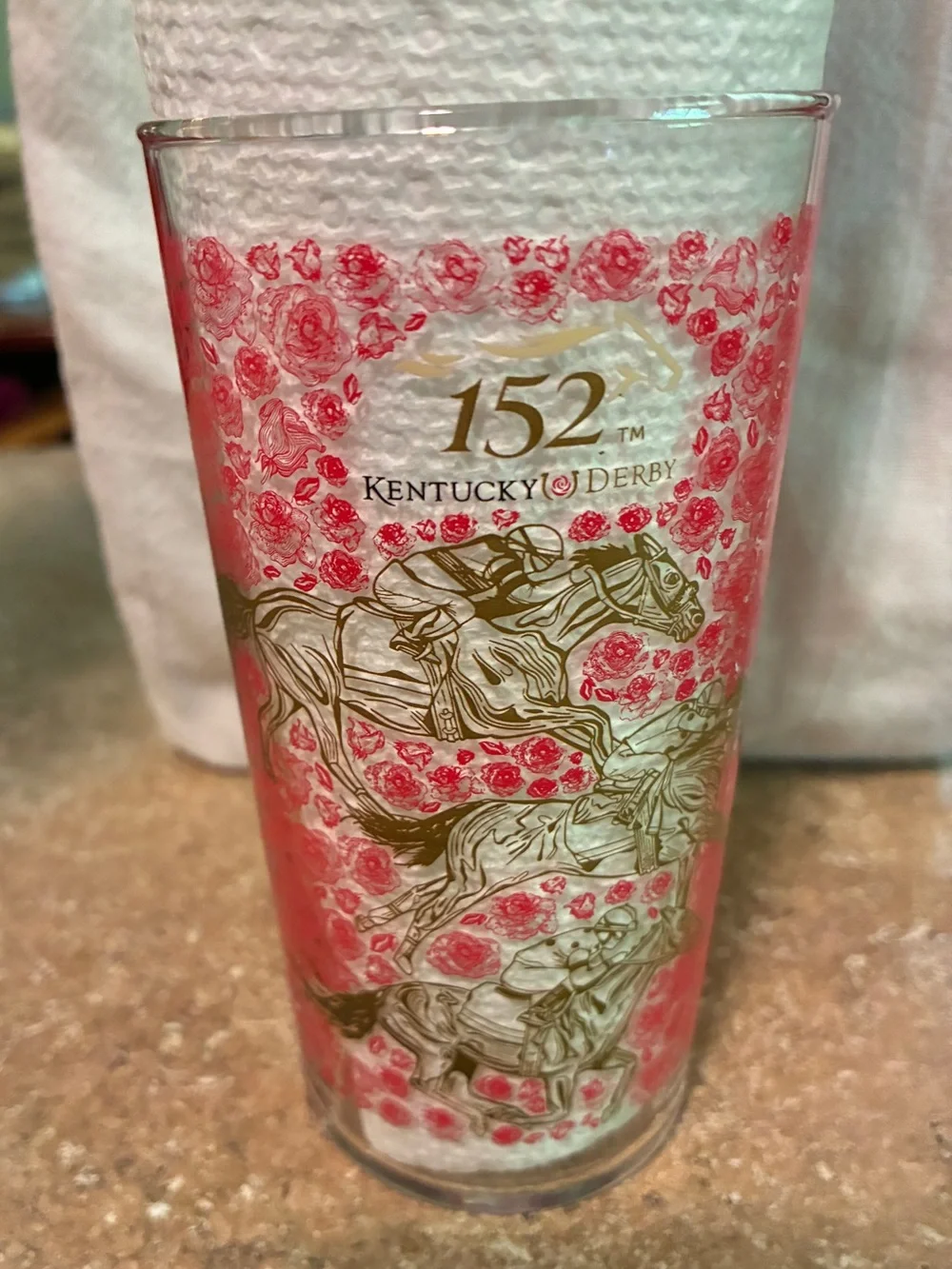 Kentucky Derby 2026 152nd Official Mint Julep Glass Horse Racing - Picture 1 of 7